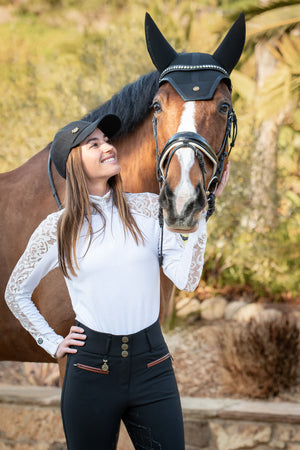 Royal Equestrian Gladiator Ear Bonnet