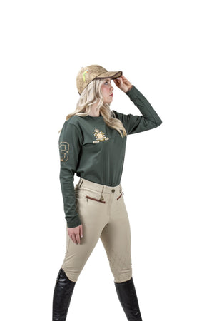 Royal Equestrian Cecile Compression Knee Breeches - Royal Equestrian