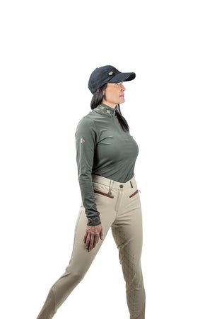 Royal Equestrian Cecile Full Seat Compression Breeches - Royal Equestrian