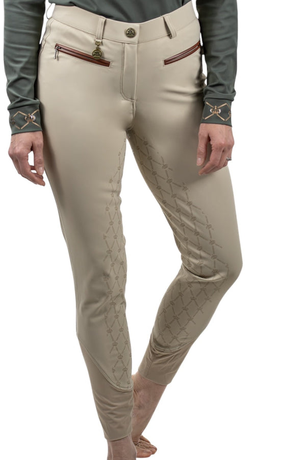Royal Equestrian Cecile Full Seat Compression Breeches - Royal Equestrian