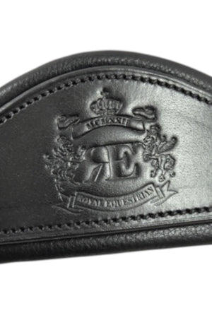 Royal Equestrian Pro Diamond Jog Leather Halter - Royal Equestrian