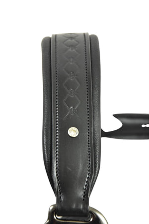 Royal Equestrian Pro Diamond Jog Leather Halter - Royal Equestrian