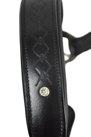Royal Equestrian Pro Diamond Jog Leather Halter - Royal Equestrian