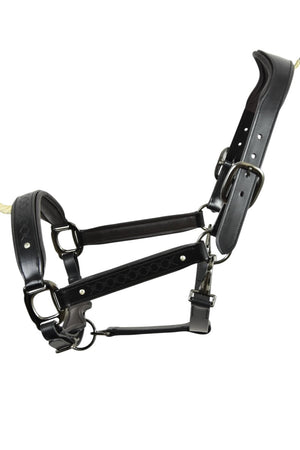 Royal Equestrian Pro Diamond Jog Leather Halter - Royal Equestrian
