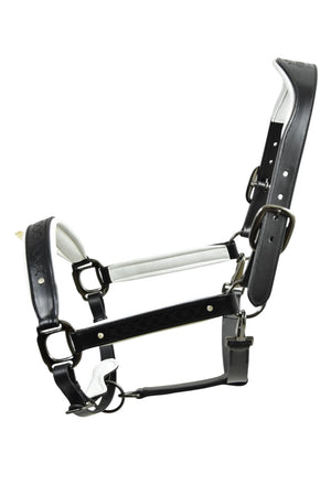 Royal Equestrian Pro Diamond Jog Leather Halter - Royal Equestrian