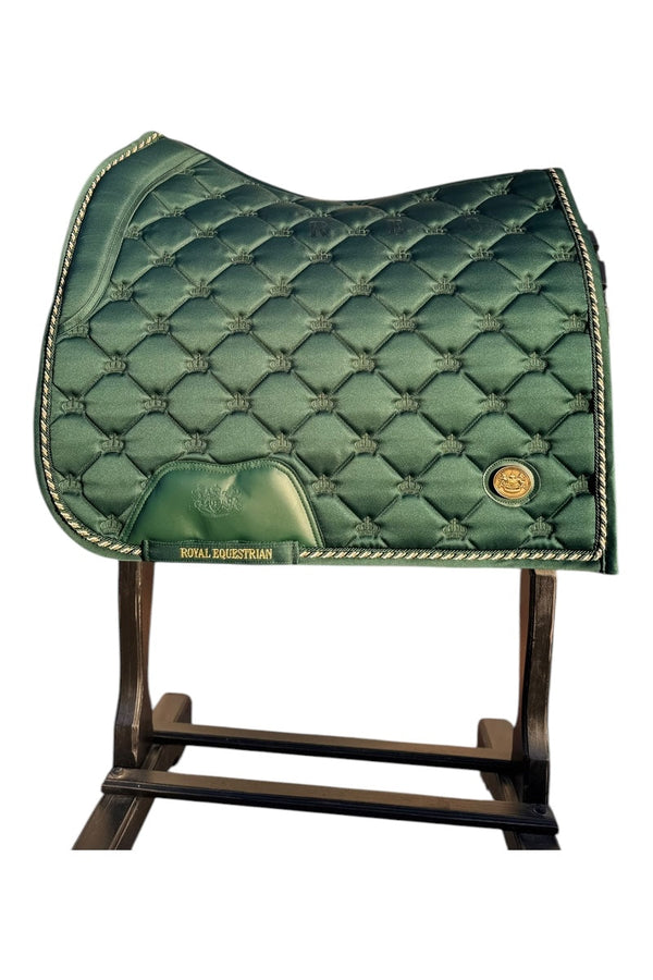 Royal Equestrian Verdant Victory Dressage Saddle Pad - Royal Equestrian