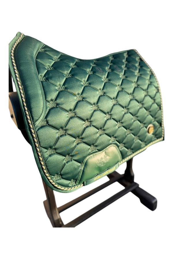 Royal Equestrian Verdant Victory Dressage Saddle Pad - Royal Equestrian