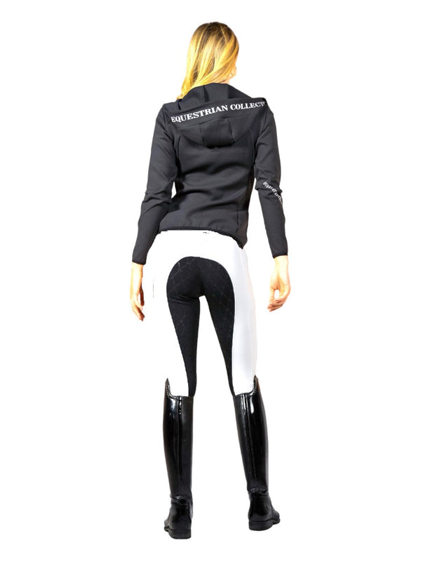 Royal Equestrian Hooded Jacket Santino Black - Royal Equestrian