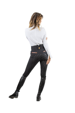 Royal Equestrian Cecile Full Seat High Waist Compression Breeches - Royal Equestrian