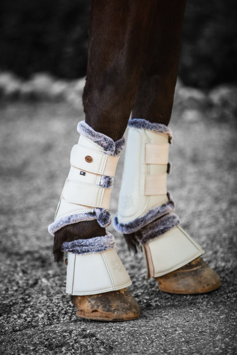 Royal Equestrian Lined Brushing Boots Gray - Royal Equestrian