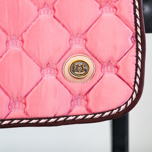 Royal Equestrian Jump Saddle Pad Pink Full - Royal Equestrian