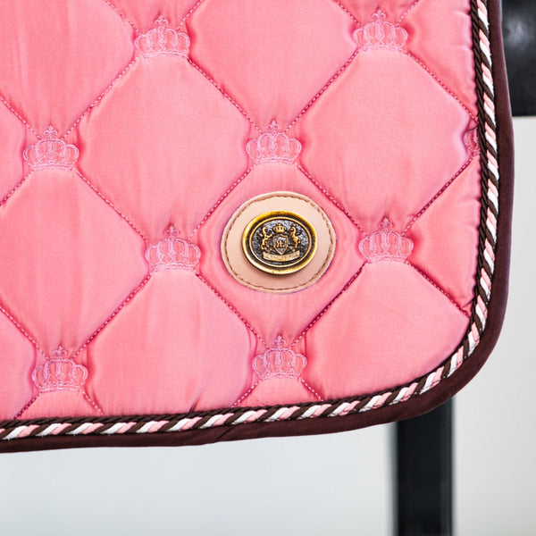 Royal Equestrian Jump Saddle Pad Pink Full - Royal Equestrian