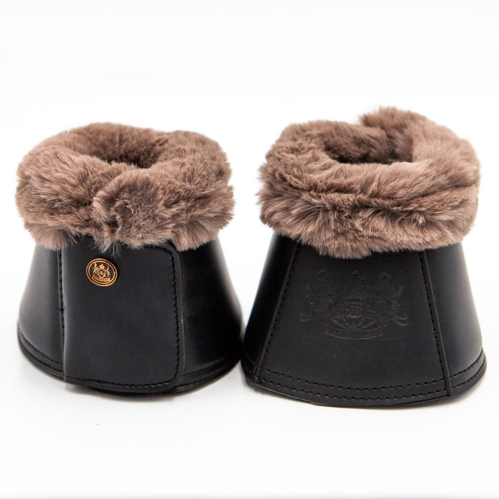 Royal Equestrian Premium Bell Boots Black Mink - Royal Equestrian
