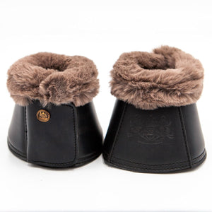Royal Equestrian Premium Bell Boots Black Mink - Royal Equestrian
