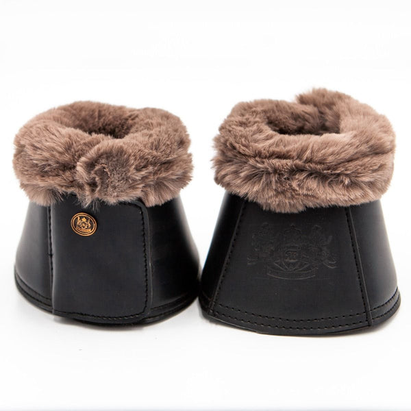 Royal Equestrian Premium Bell Boots Black Mink - Royal Equestrian