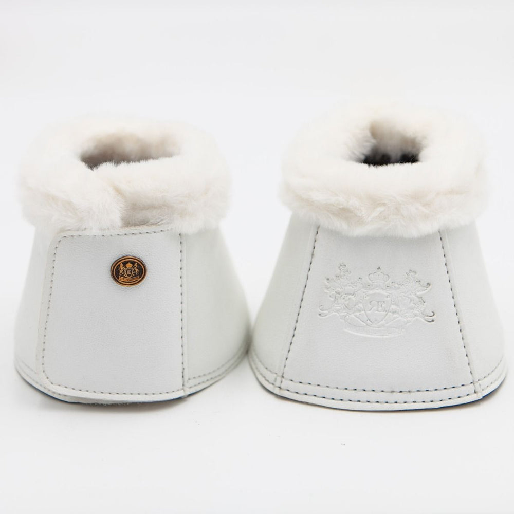 Royal Equestrian Premium Bell Boots White - Royal Equestrian
