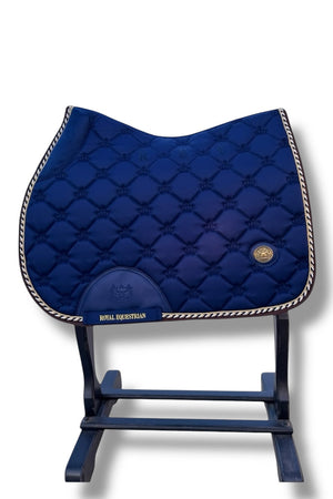 Saddle Pad Navy Blue Jump