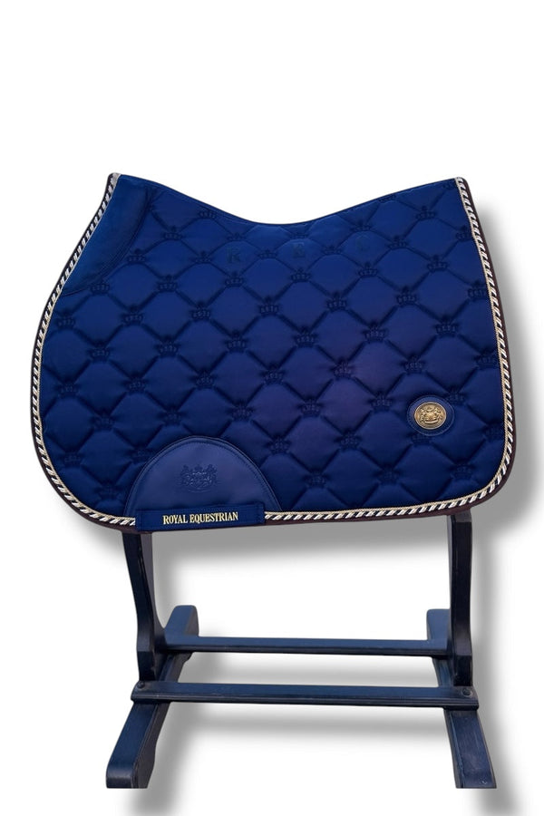 Saddle Pad Navy Blue Jump
