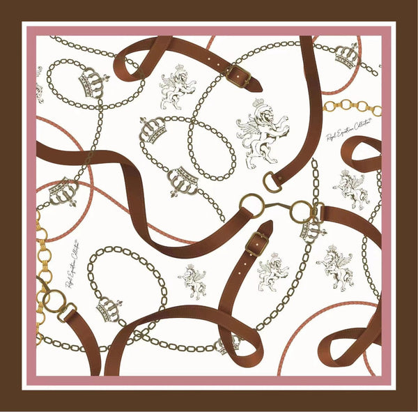 Royal Equestrian Chevalle Scarf Pink