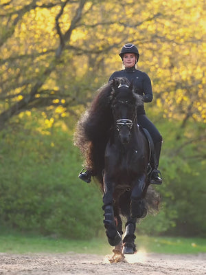 Royal Equestrian La Performance Cleopatra Body da equitazione - Nero