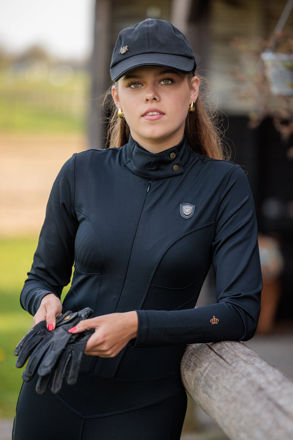 Royal Equestrian Black Iconic Baseball Cap - Royal Equestrian