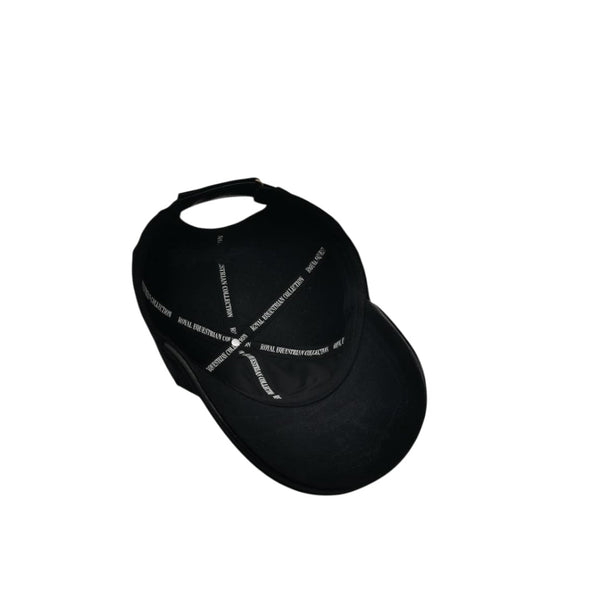 Royal Equestrian Black Iconic Baseball Cap - Royal Equestrian