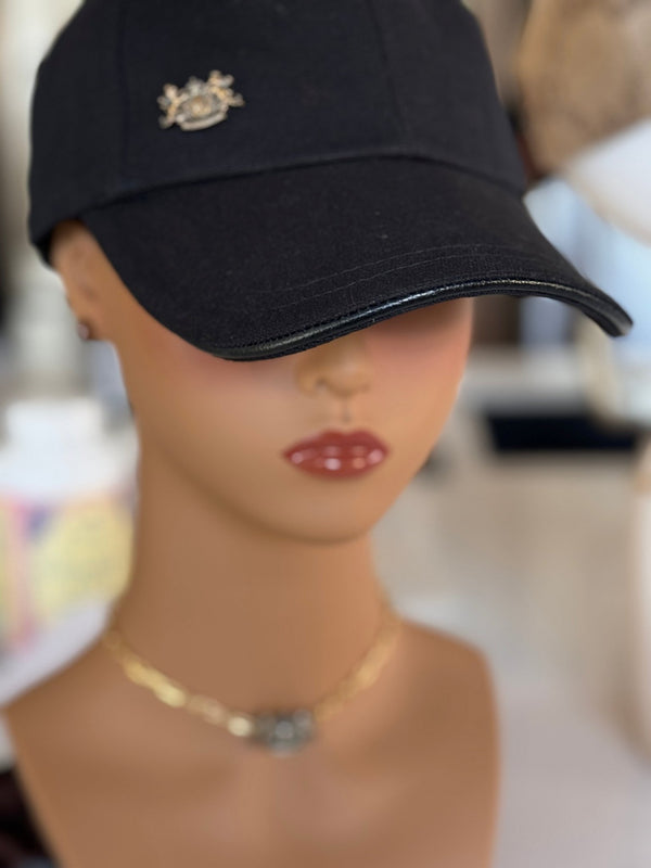 Royal Equestrian Black Iconic Baseball Cap - Royal Equestrian