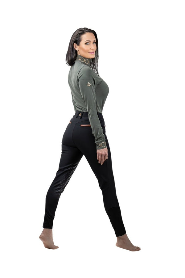 Royal Equestrian Cecile Compression Knee Breeches - Royal Equestrian