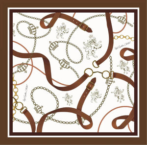 Royal Equestrian Chevalle Halstuch Burgund - Royal Equestrian