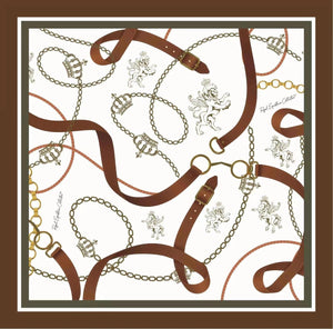 Royal Equestrian Sciarpa Chevalle Olive - Royal Equestrian