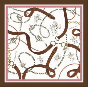 Royal Equestrian Chevalle Scarf Pink - Royal Equestrian