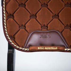Tapis de selle de dressage Royal Equestrian Copper Full - Royal Equestrian
