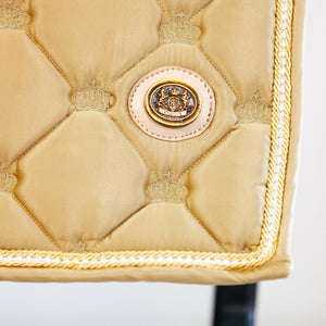 Royal Equestrian Cuscinetto per sella da dressage Crystal Champagne Full - Royal Equestrian