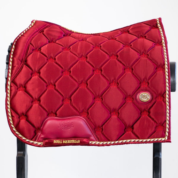 Tapis de selle de dressage Royal Equestrian Red Full - Royal Equestrian
