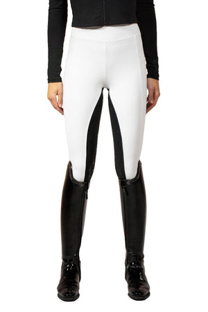 Royal Equestrian Full Grip Riding Tights White - Royal Equestrian