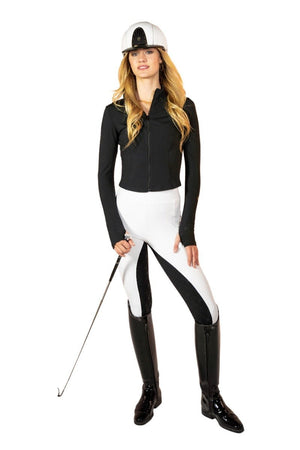Royal Equestrian Full Grip Riding Tights White - Royal Equestrian