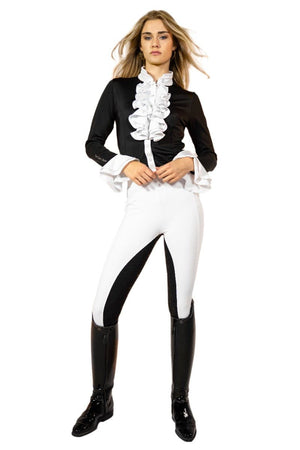 Royal Equestrian Full Grip Riding Tights White - Royal Equestrian
