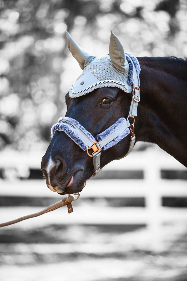 Royal Equestrian Fur Halter Pink Full - Royal Equestrian