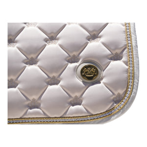 Royal Equestrian Salto Pad Sella Crystal Champagne Full - Royal Equestrian
