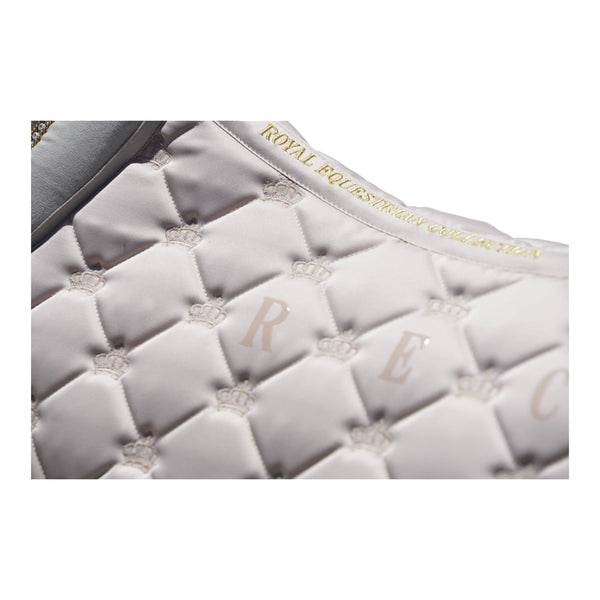 Royal Equestrian Salto Pad Sella Crystal Champagne Full - Royal Equestrian