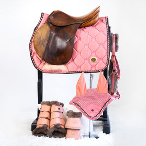 Royal Equestrian Jump Saddle Pad Pink Full - Royal Equestrian