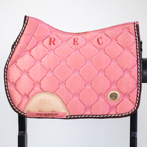 Royal Equestrian Jump Saddle Pad Pink Full - Royal Equestrian