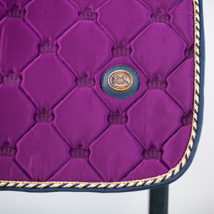 Royal Equestrian Salto Pad Sella Viola Navy completo - Royal Equestrian