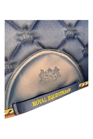 Royal Equestrian Tapis de selle de saut bleu royal complet - Royal Equestrian