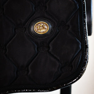 Royal Equestrian Salto Show Sella Pad Nero Cristallo Completo - Royal Equestrian