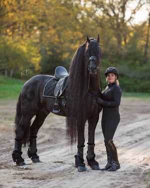 Royal Equestrian La Performance Cleopatra Body da equitazione - Nero - Royal Equestrian