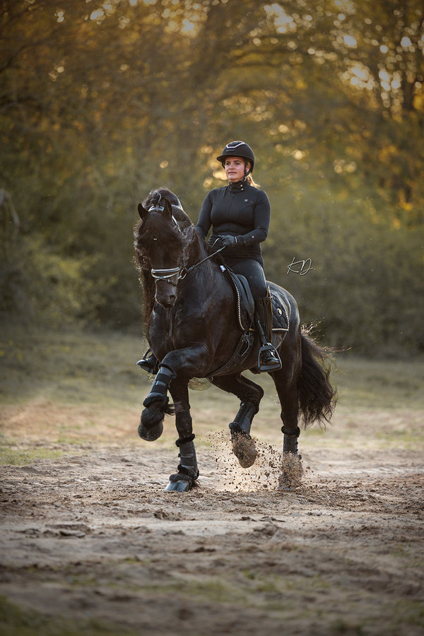 Royal Equestrian La Performance Cleopatra Body da equitazione - Nero - Royal Equestrian