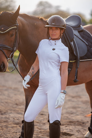 Royal Equestrian La Performance Cleopatra Riding Bodysuit - Blanc - Royal Equestrian