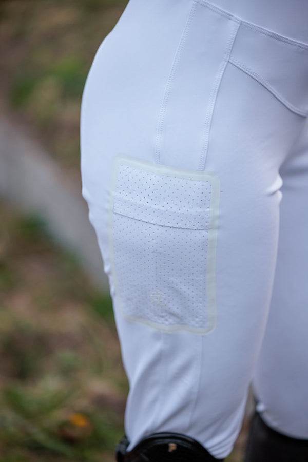 Royal Equestrian La Performance Cleopatra Riding Bodysuit - Blanc - Royal Equestrian