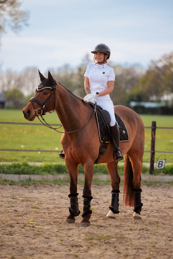 Royal Equestrian La Performance Cleopatra Riding Bodysuit - Blanc - Royal Equestrian